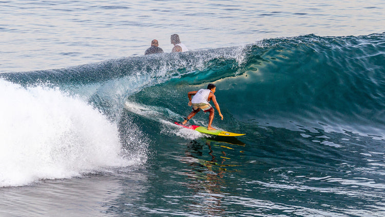 Surfing from Arugam Bay