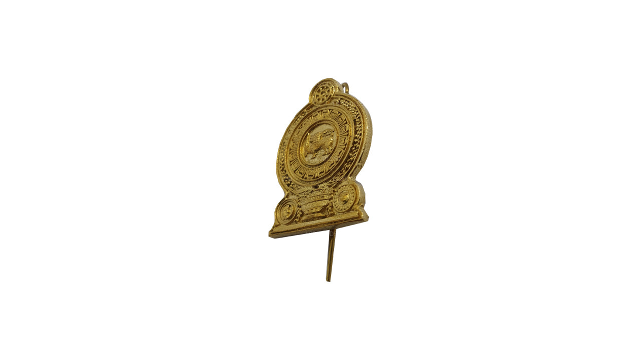 Sri Lankan State Emblem Lapel Pin