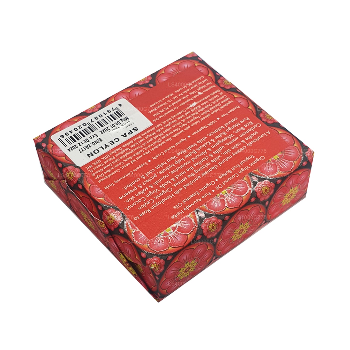 Spa Ceylon Cardamom Rose Luxury Soap (100g)