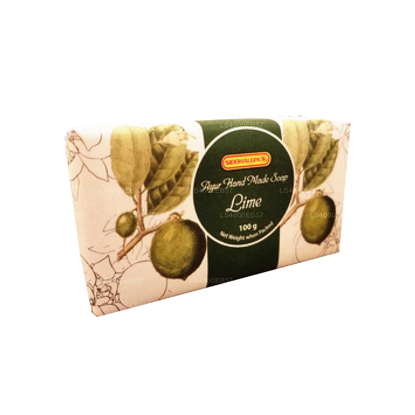 Siddhalepa Hand Made Soap - Lime (100g)