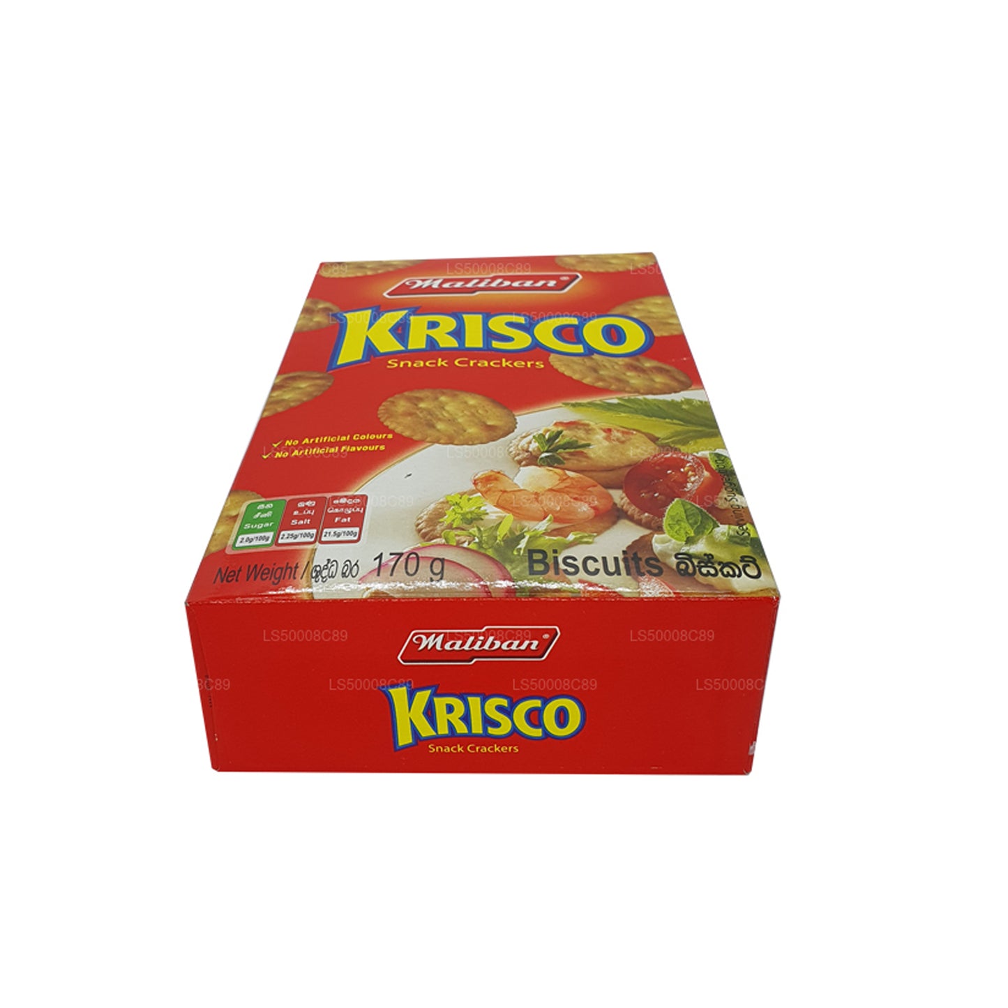 Maliban Krisco Snack Crackers Biscuits (170g)