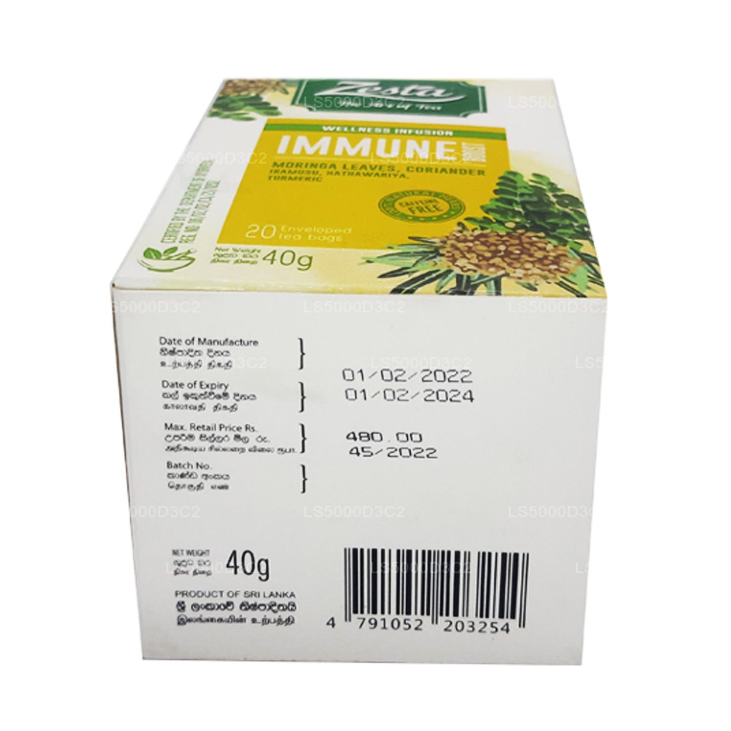 Zesta Wellness Infusion Immune Boost (40g)