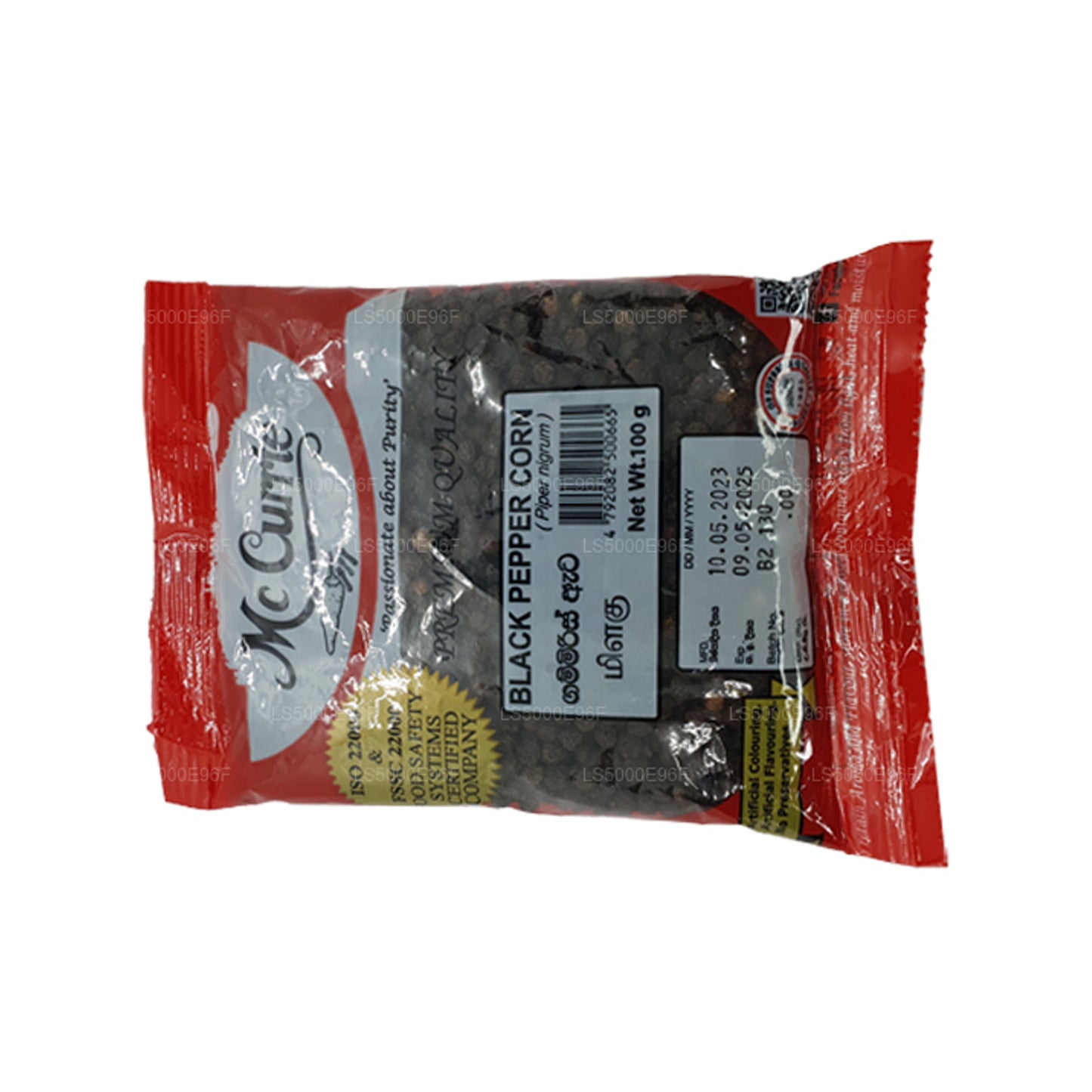 Mc Currie Black Pepper Corn (100g)