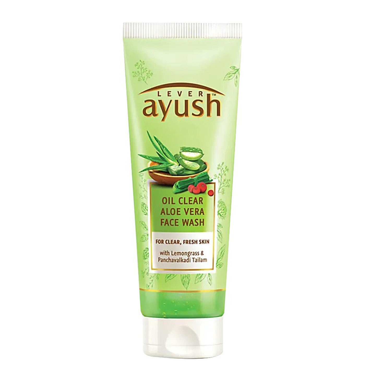 Ayush Natural Ayurvedic Oil Clear Aloe Vera Face Wash (80g)
