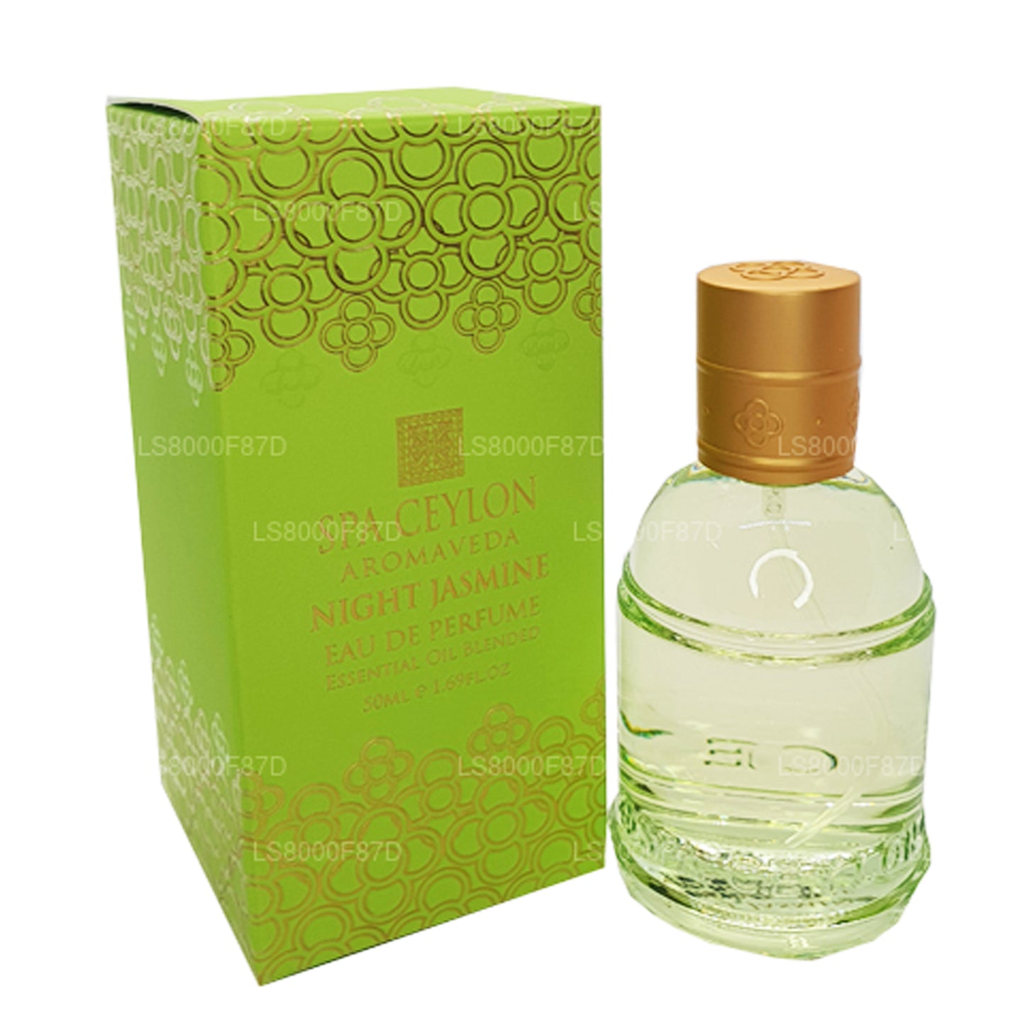 Spa Ceylon Night Jasmine Eau De Perfume Essential Oil Blended (50ml)