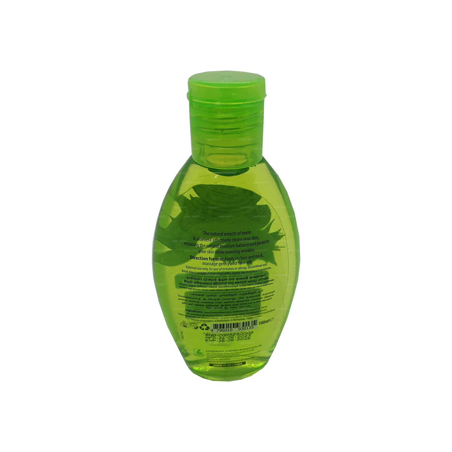 Chandanalepa Kohomba and Komarika Face Wash (100ml)