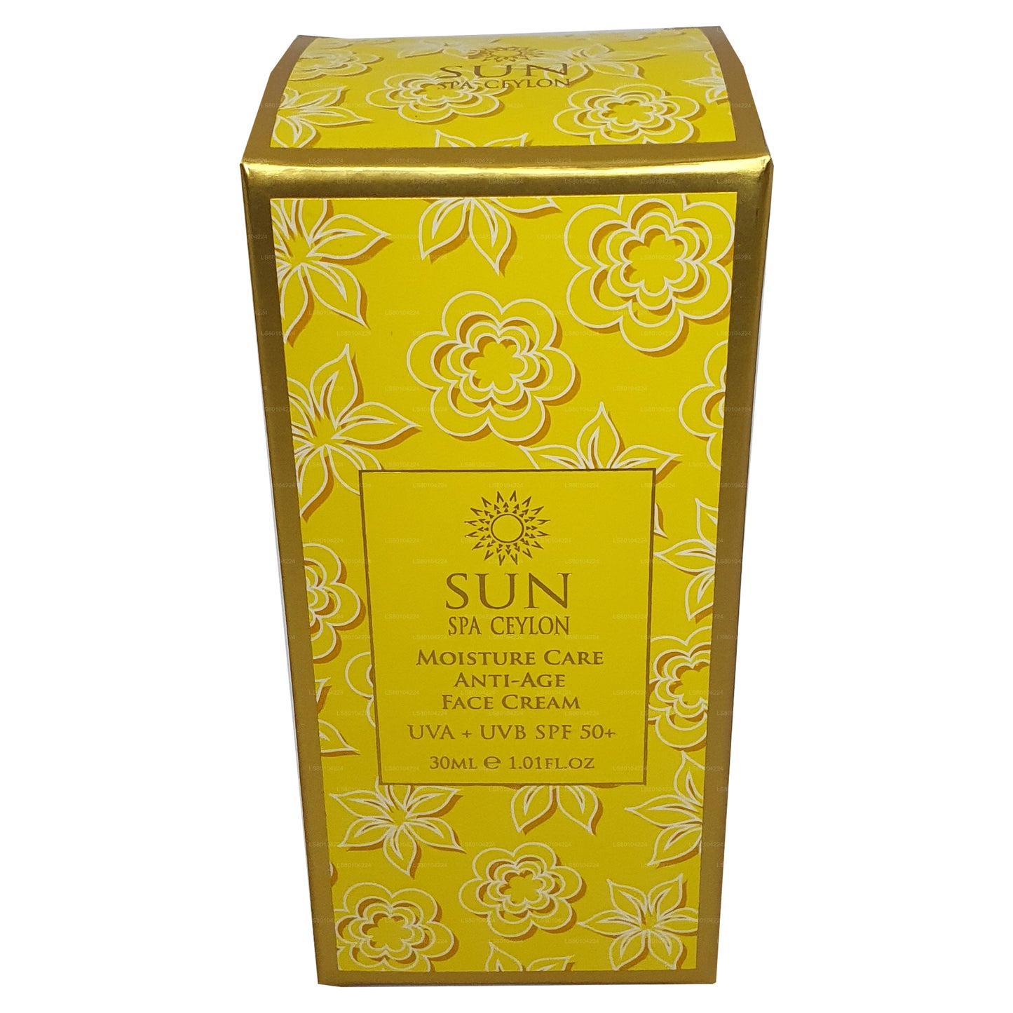 Spa Ceylon SUN  Moisture Care  Anti Age Face Cream UVA + UVB "SPF 50+" (30ml)