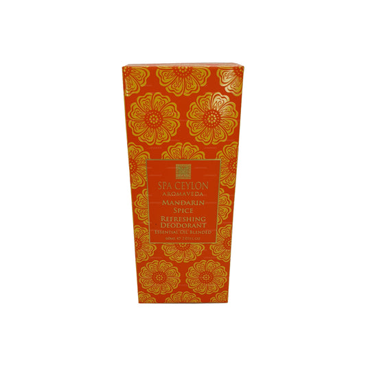 Spa Ceylon Mandarin Spice  Refreshing Deodorant (60ml)