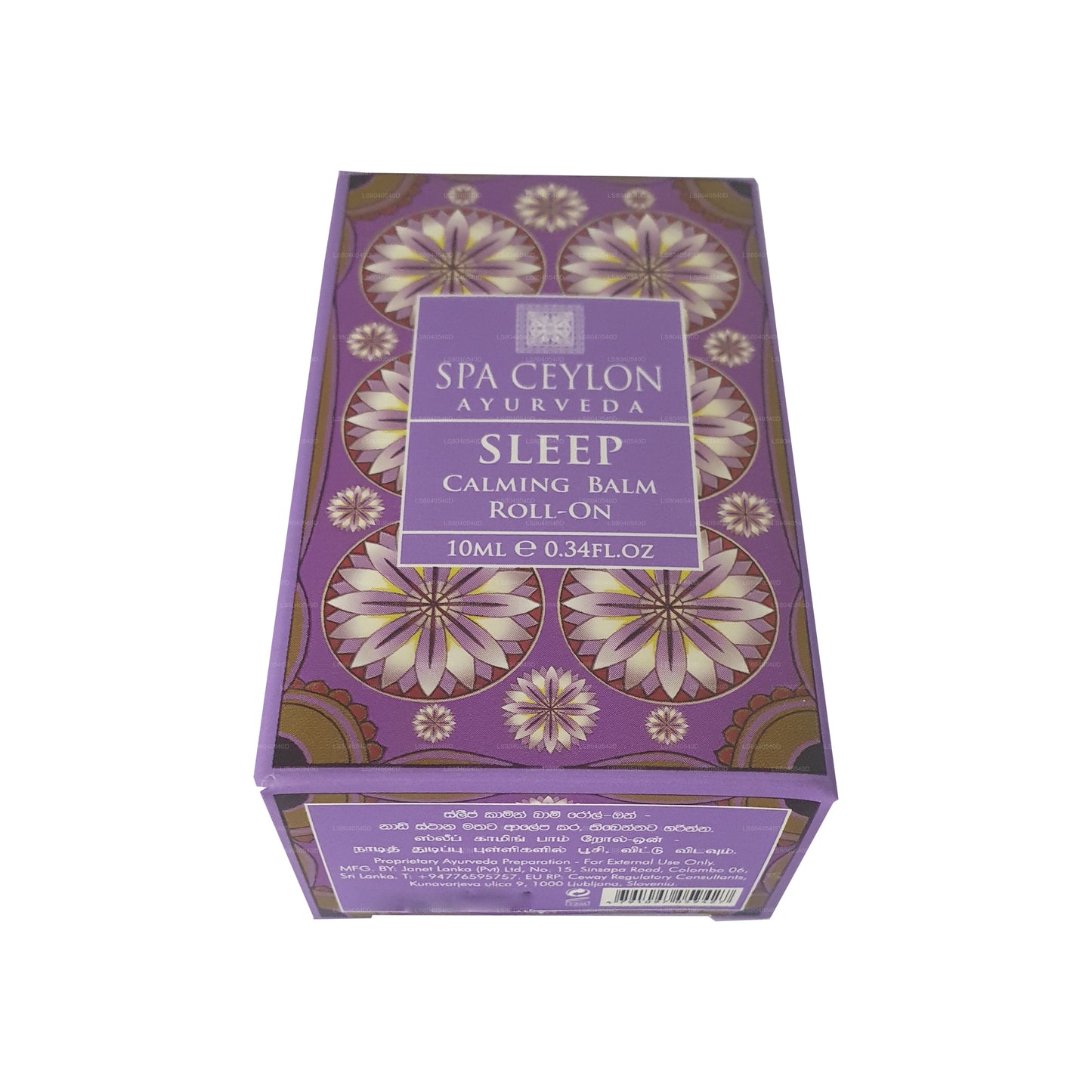 Spa Ceylon Sleep Calming Balm Roll On (10ml)