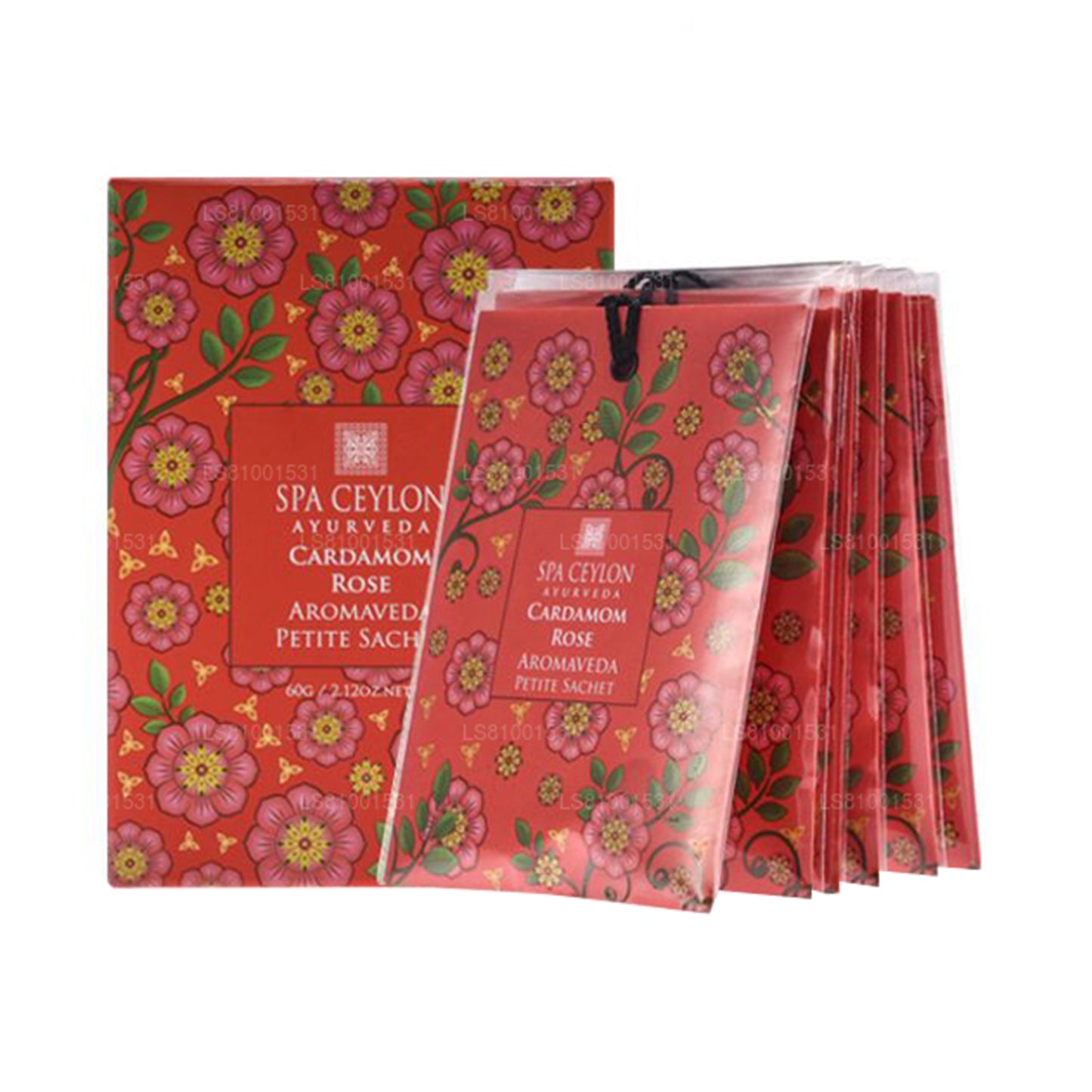 Spa Ceylon Cardamom Rose - Aromaveda Sachet (45g)