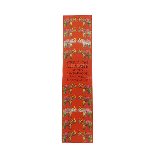 Spa Ceylon Ceylon Spiced Sandalwood Aromaveda 30 Incense Sticks