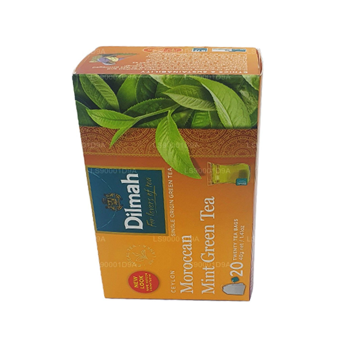 Dilmah Ceylon Moroccan Mint Green Tea (40g) 20 Tea Bags