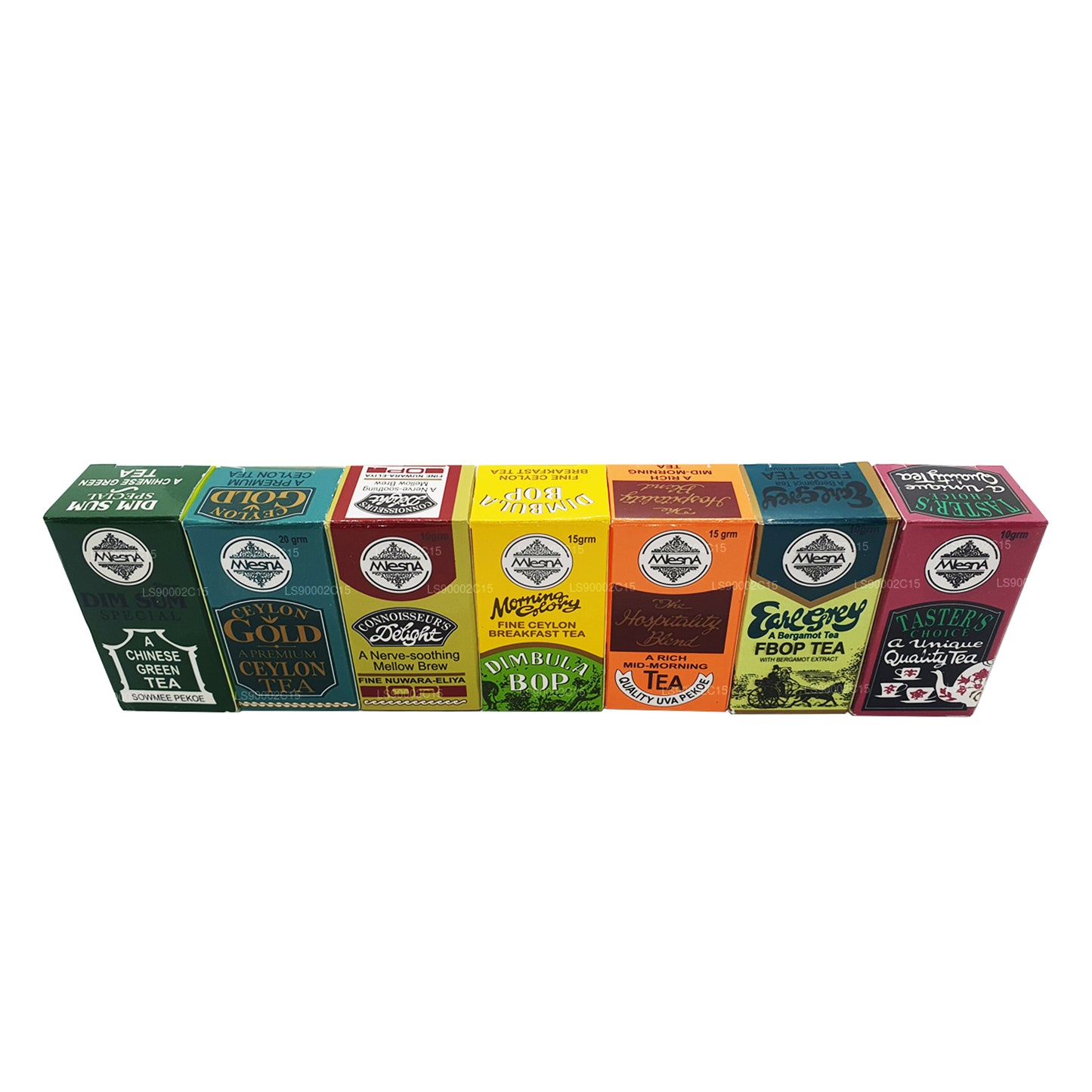 Mlesna 7 Assorted Tea Carton (100g)