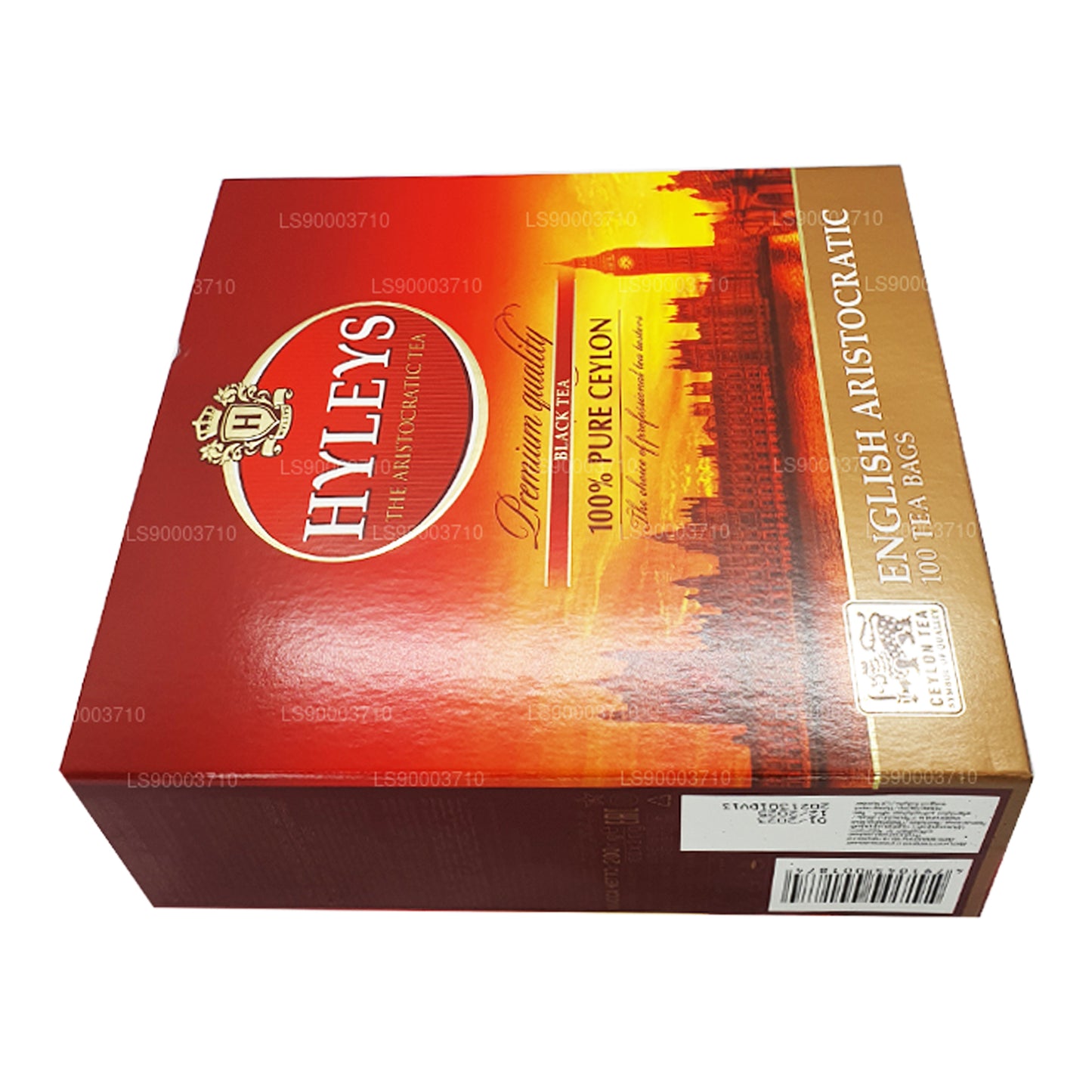 HYLEYS Premium Quality Black Tea 100 Tea Bages (200g)