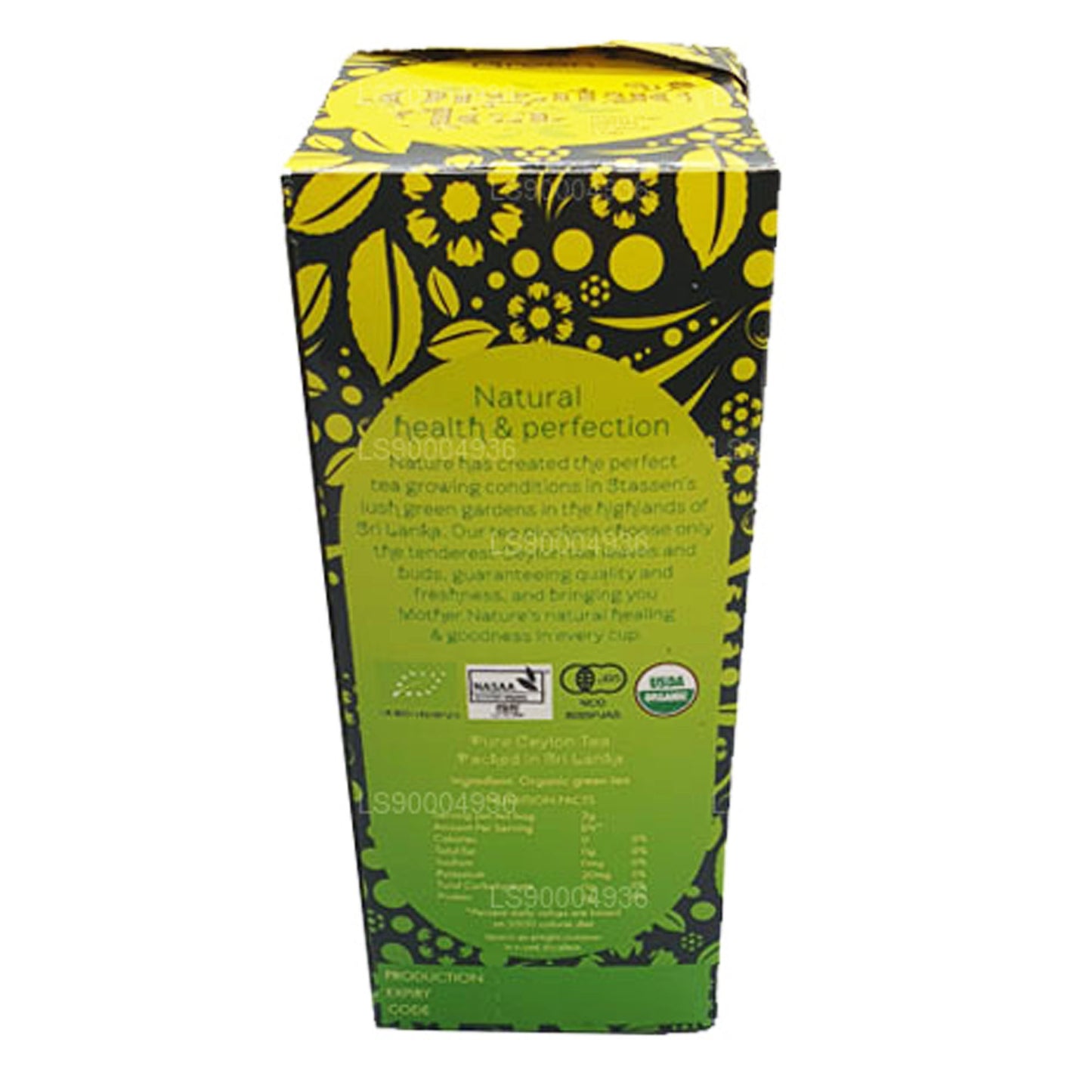 Stassen Green Organic Tea (50g) 25 Tea Bags