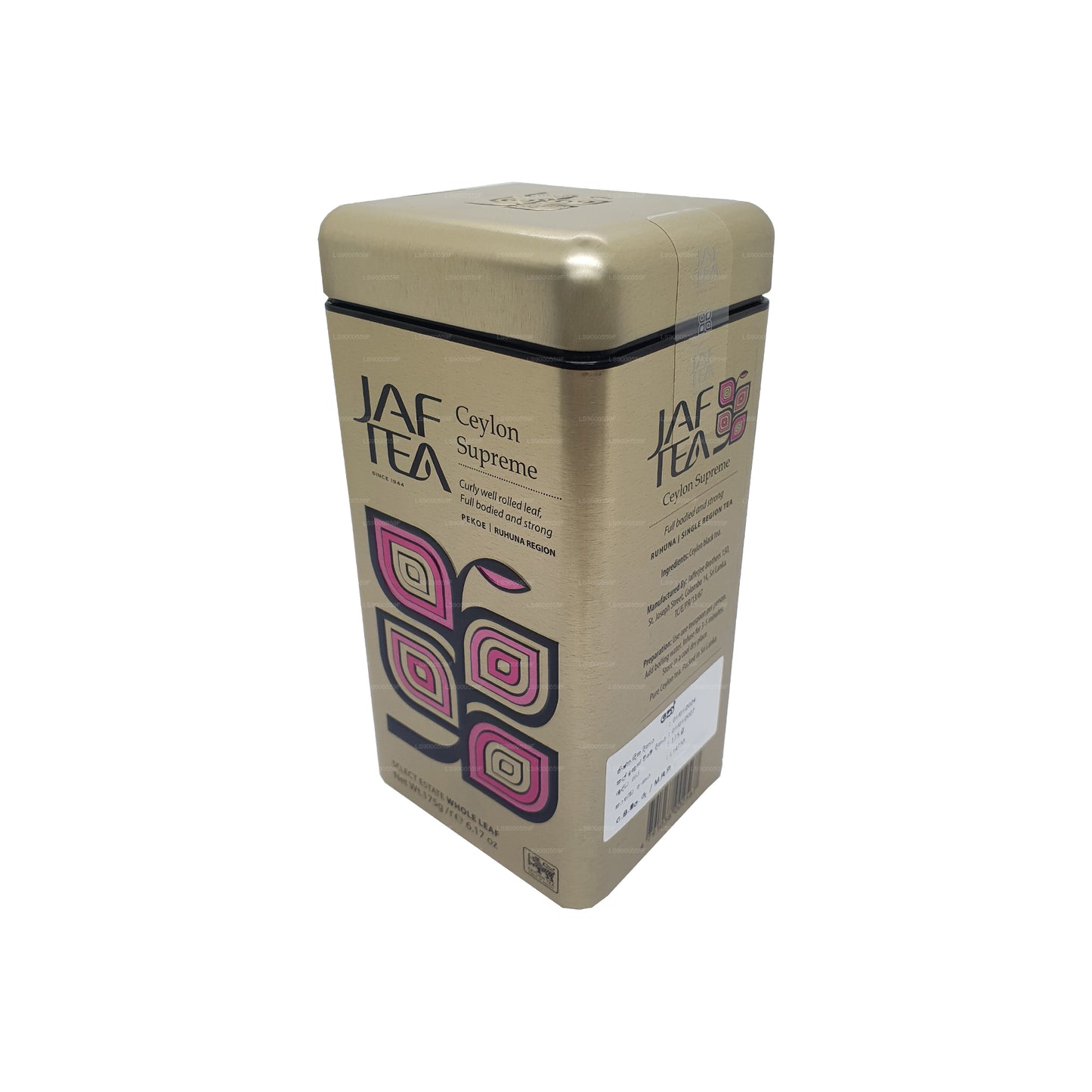 Jaf Tea Classic Gold Collection Ceylon Supreme Caddy (175g)