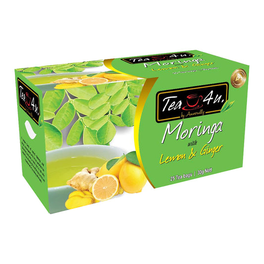 Tea4U Moringa with Lemon and Ginger (30g) 25 Tea Bags