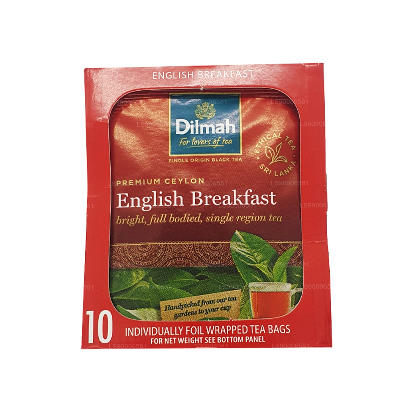 Dilmah English Breakfast Tea (20g) 10 Individually Foil Wrapped Tea Bags