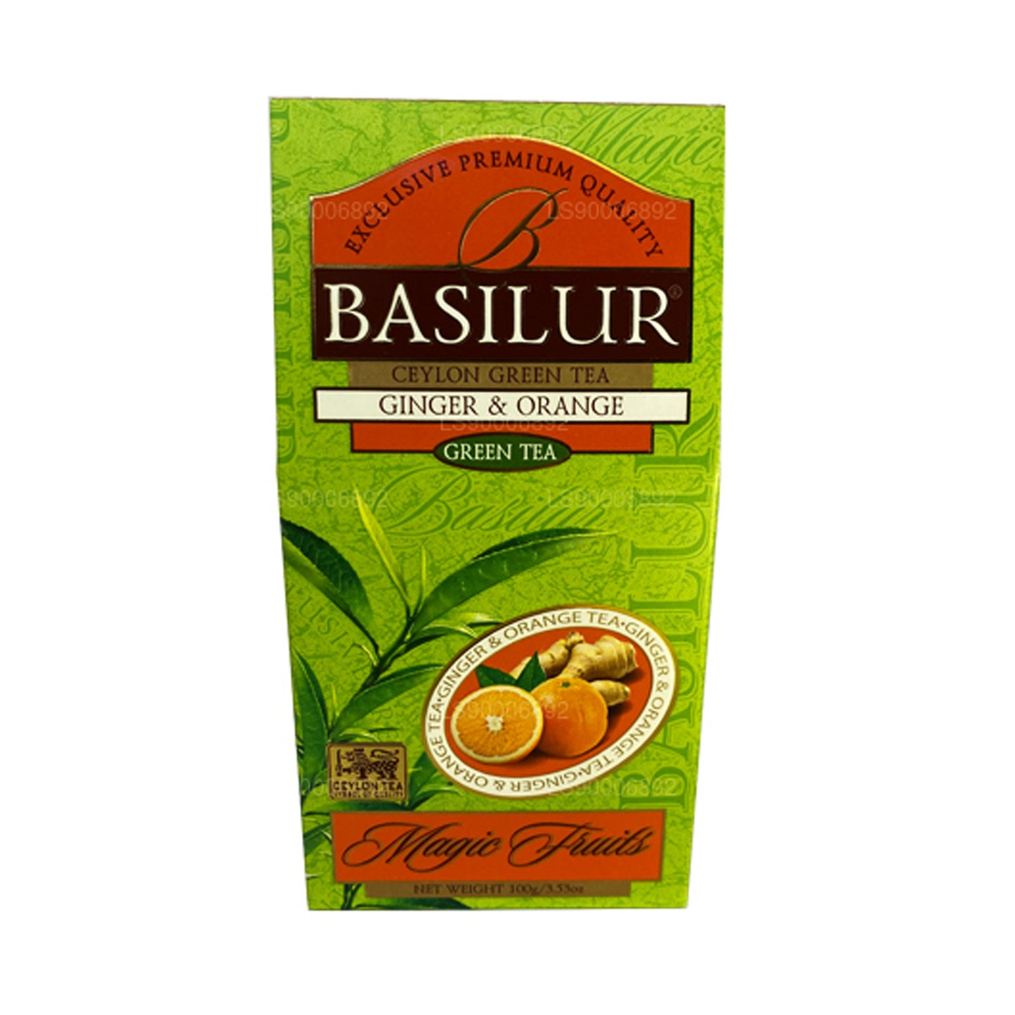 Basilur Magic Green Ginger & Orange (100g)