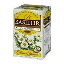 BASILUR HERBAL INFUTIONS - TEA BAG - FOIL ENV - CAMOMILE (24g)