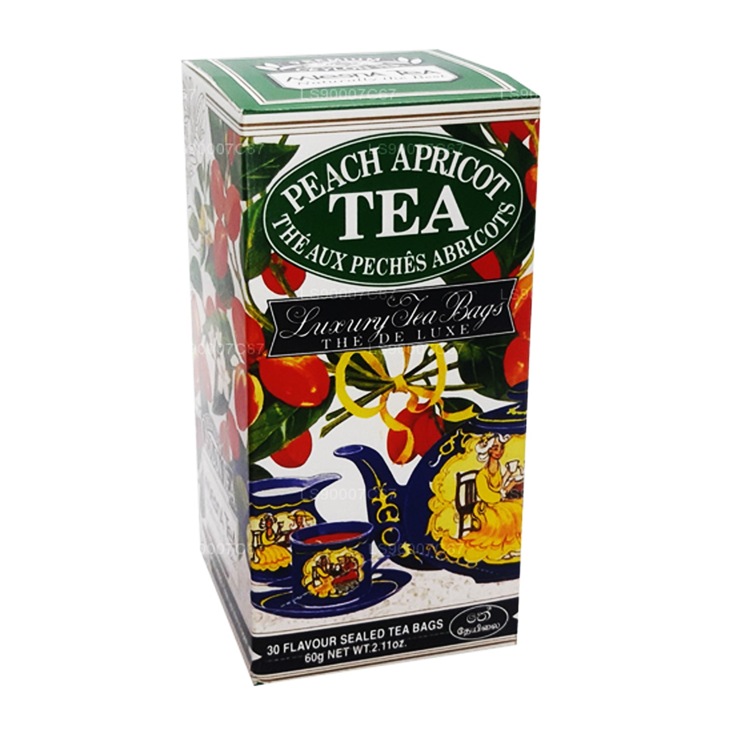 Mlesna Peach Apricot LuxuryTea Bags (60g)