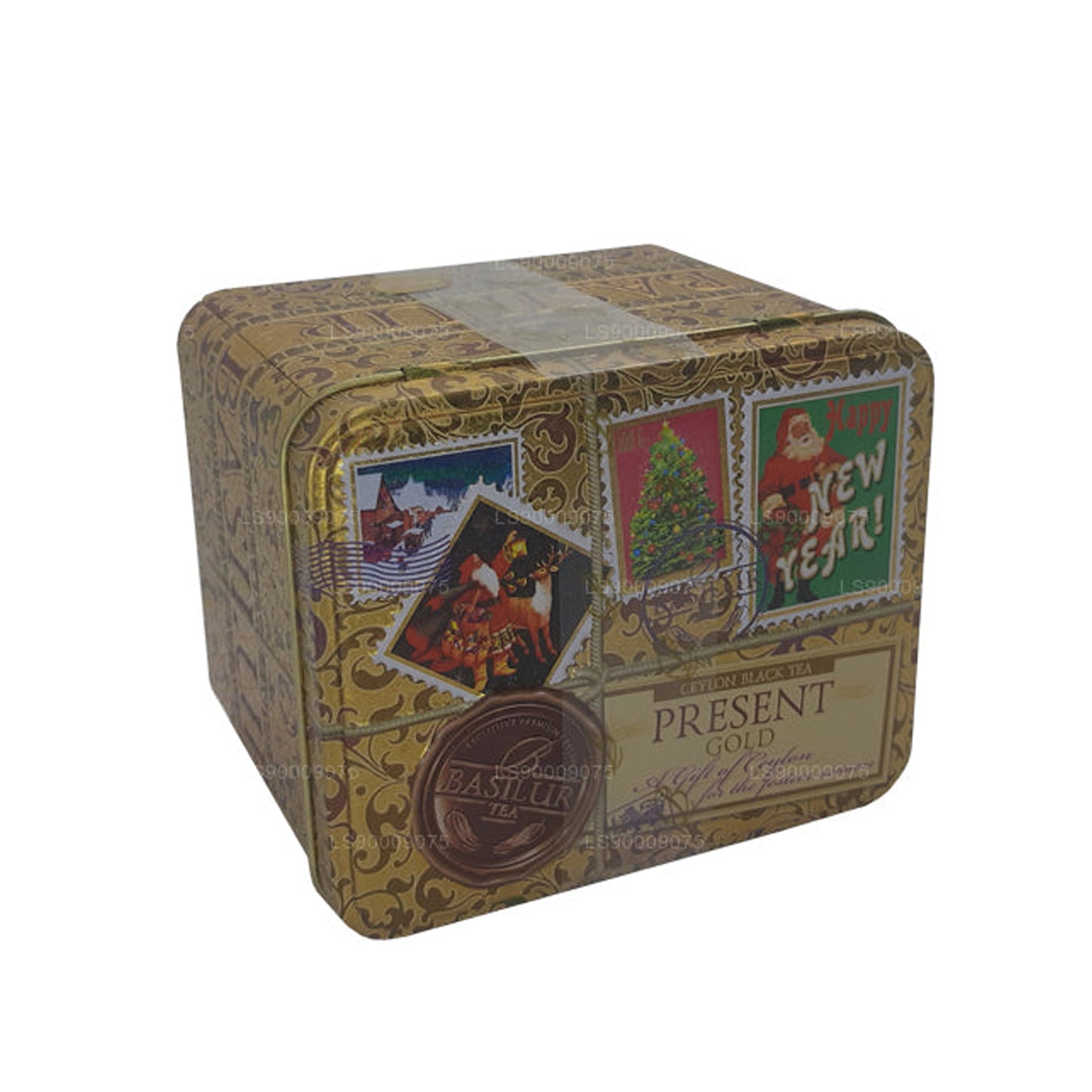 Basilur Present Gold Black Tea Tin (100g)