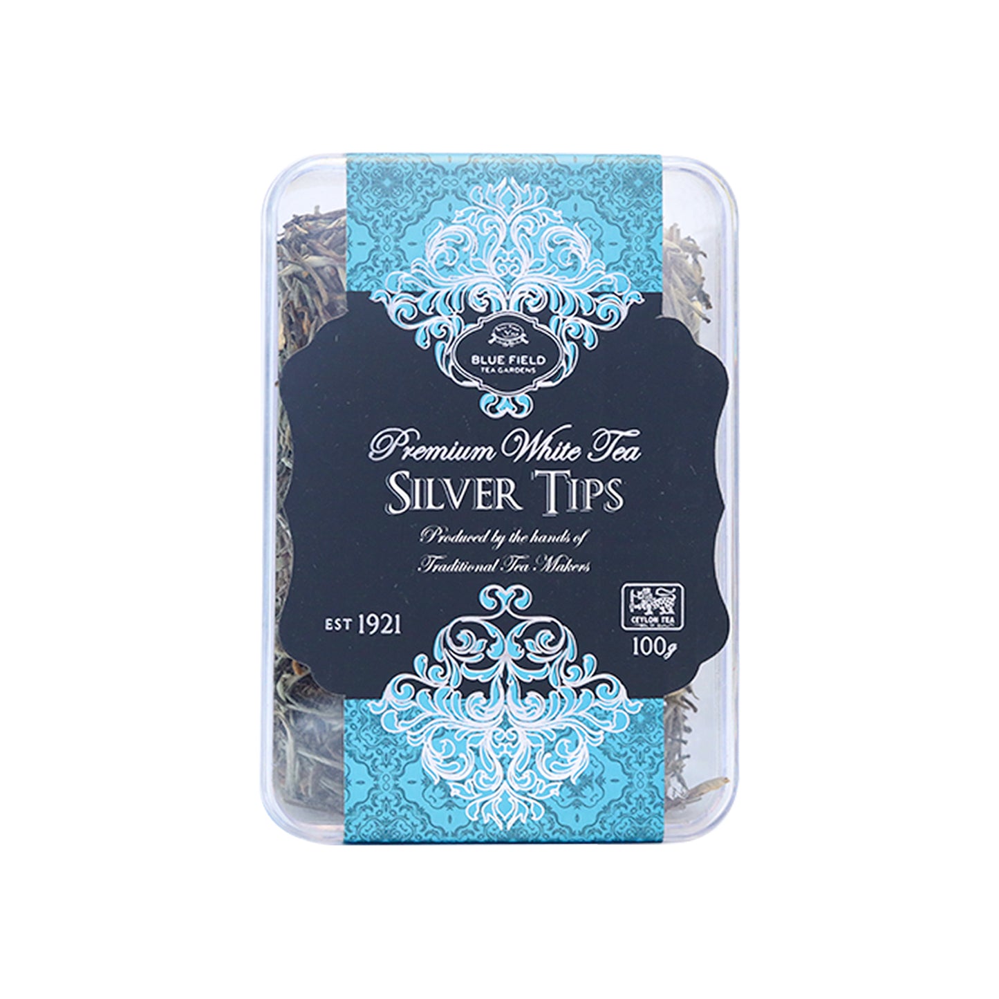 Bluefield Premium White Silver Tips (100g)