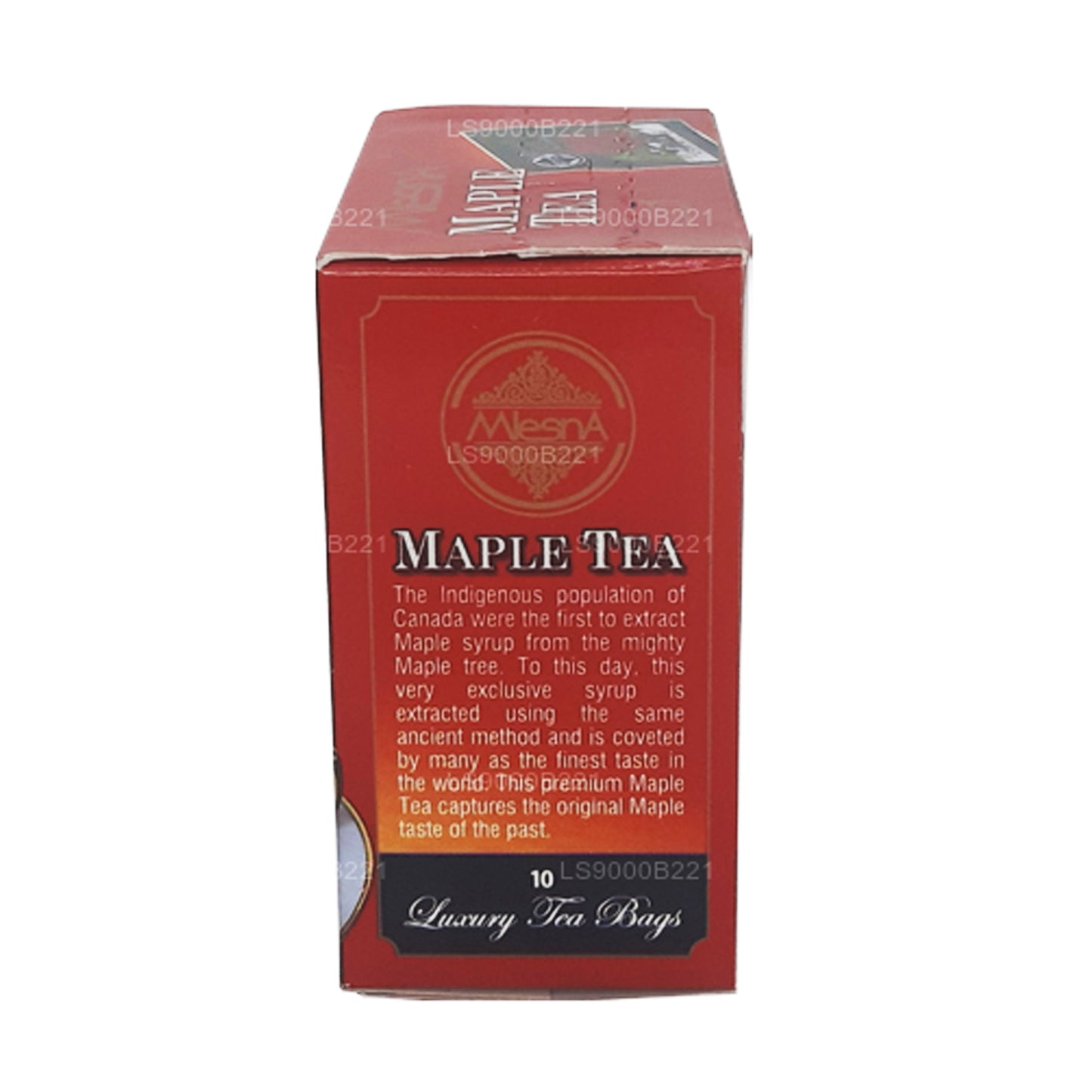 Mlesna Maple Tea (20g) 10 Luxury Tea Bags