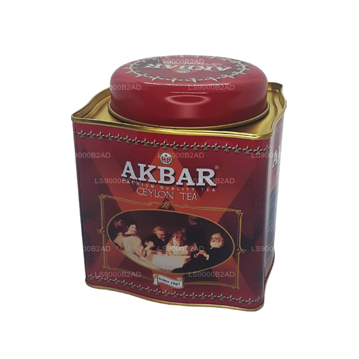 Akbar Classic Ceylon Tea Leaf Tea (250g) Tin