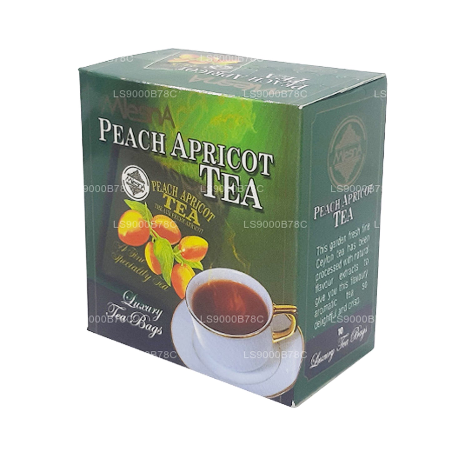 Mlesna Peach Apricot Tea (20g) 10 Luxury Tea Bags