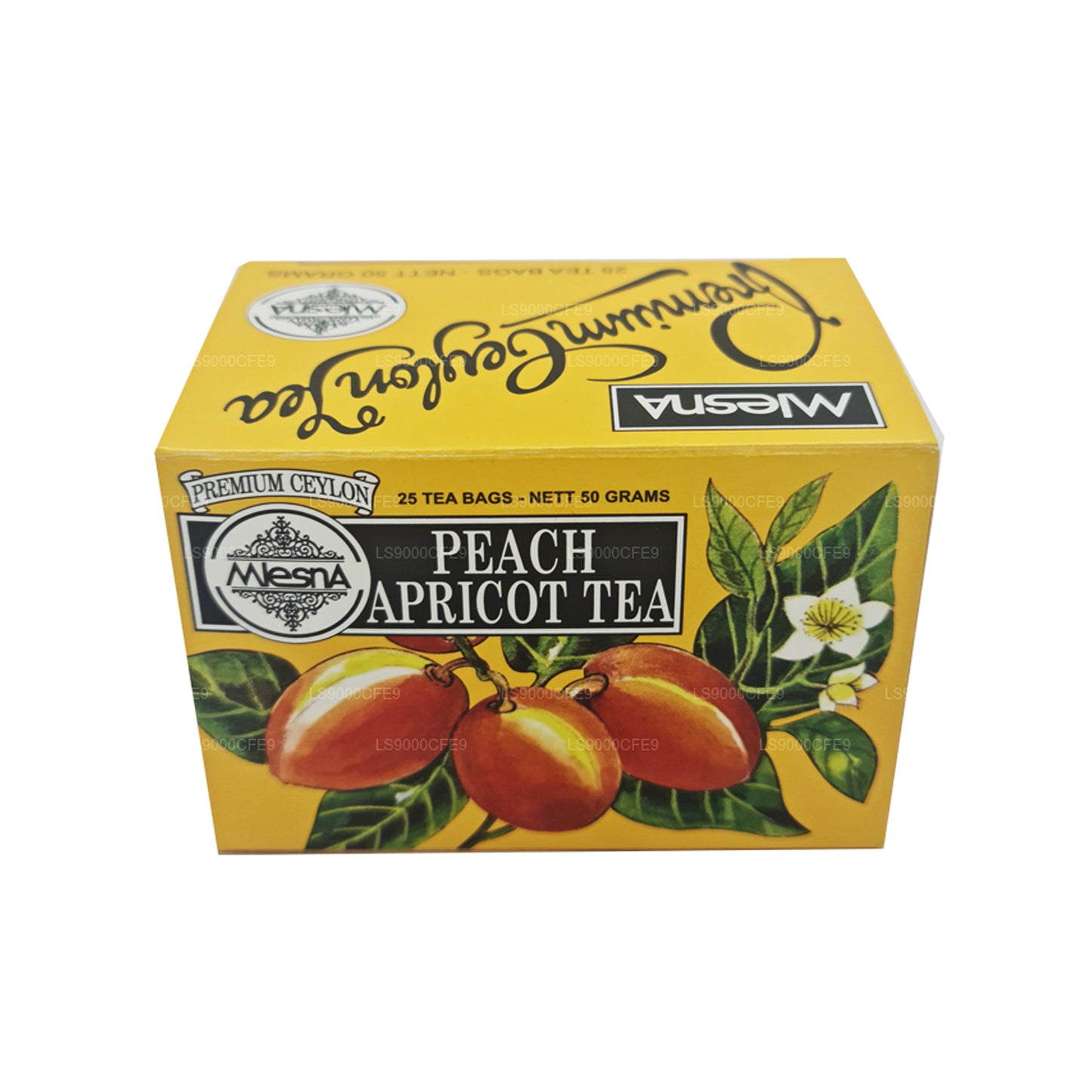 Mlesna Peach Apricot Tea 25 Tea Bags (50g)