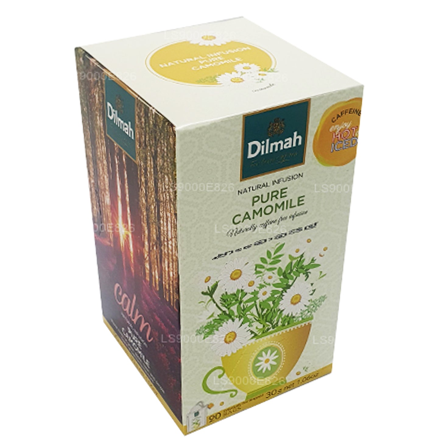 Dilmah Pure Camomile Flowers (30g) 20 Tea Bags
