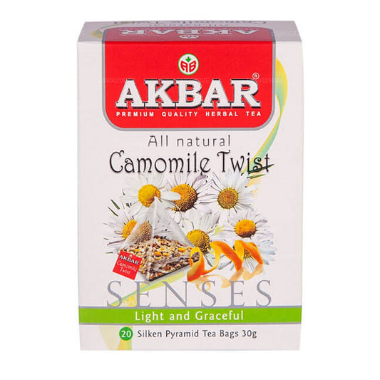 Akbar Camomile Twist tea (30g) 20 Tea Bags