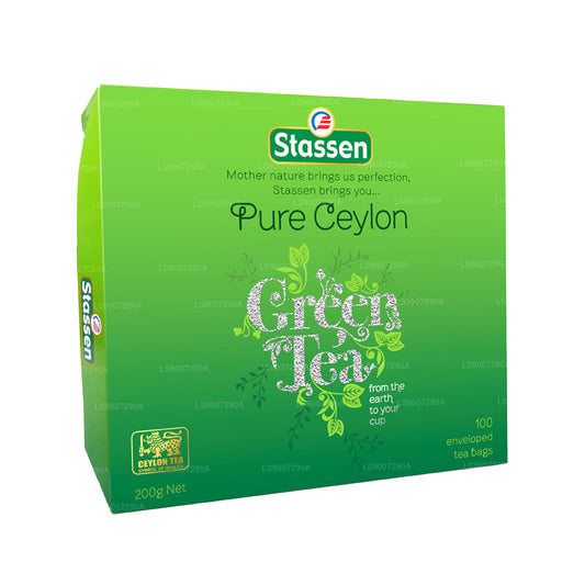 Stassen Pure Ceylon Green Tea (200g) 100 Tea Bags