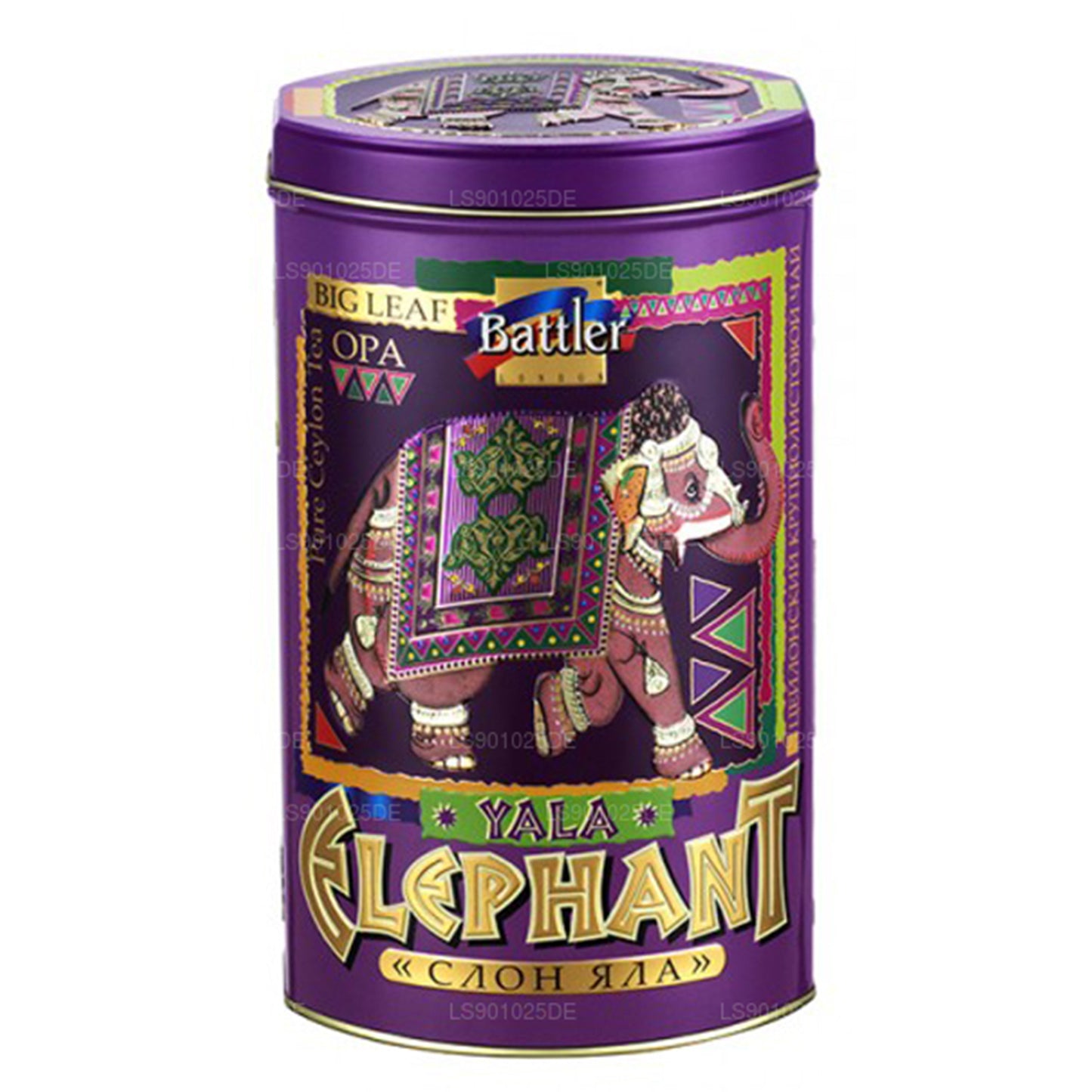 Battler Yala Elephant (200g) Tin Caddy