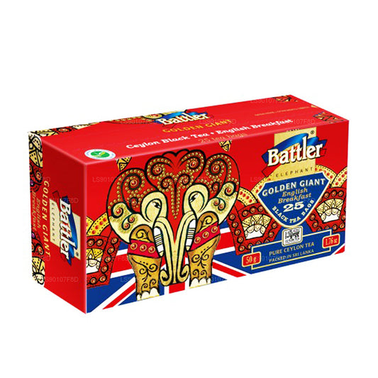 Battler English Breakfast (25 Tea Bags) Carton Box