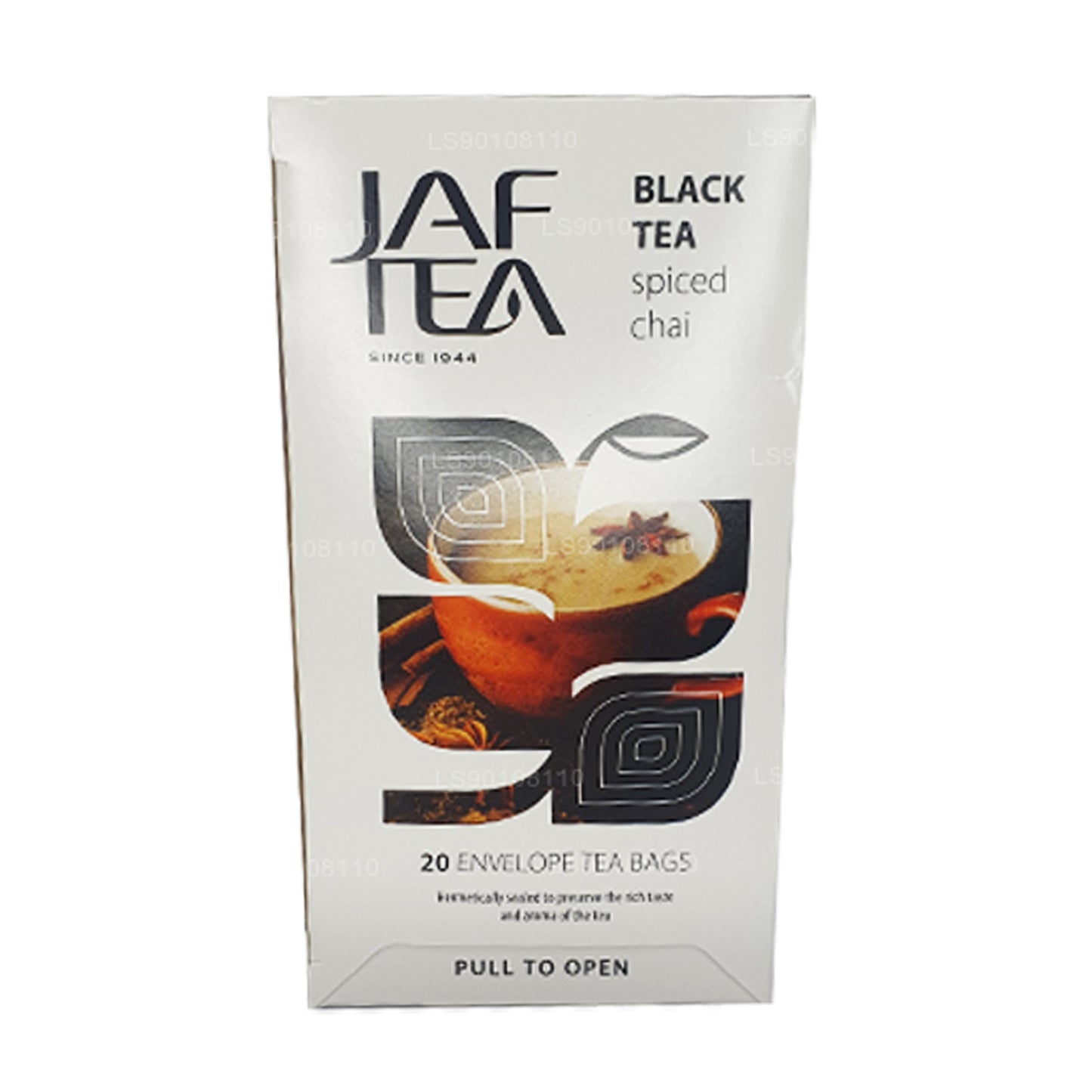 Jaf Tea Pure Spice Collection Black Tea Spiced Chai Foil Envelop Tea Bags (40g)