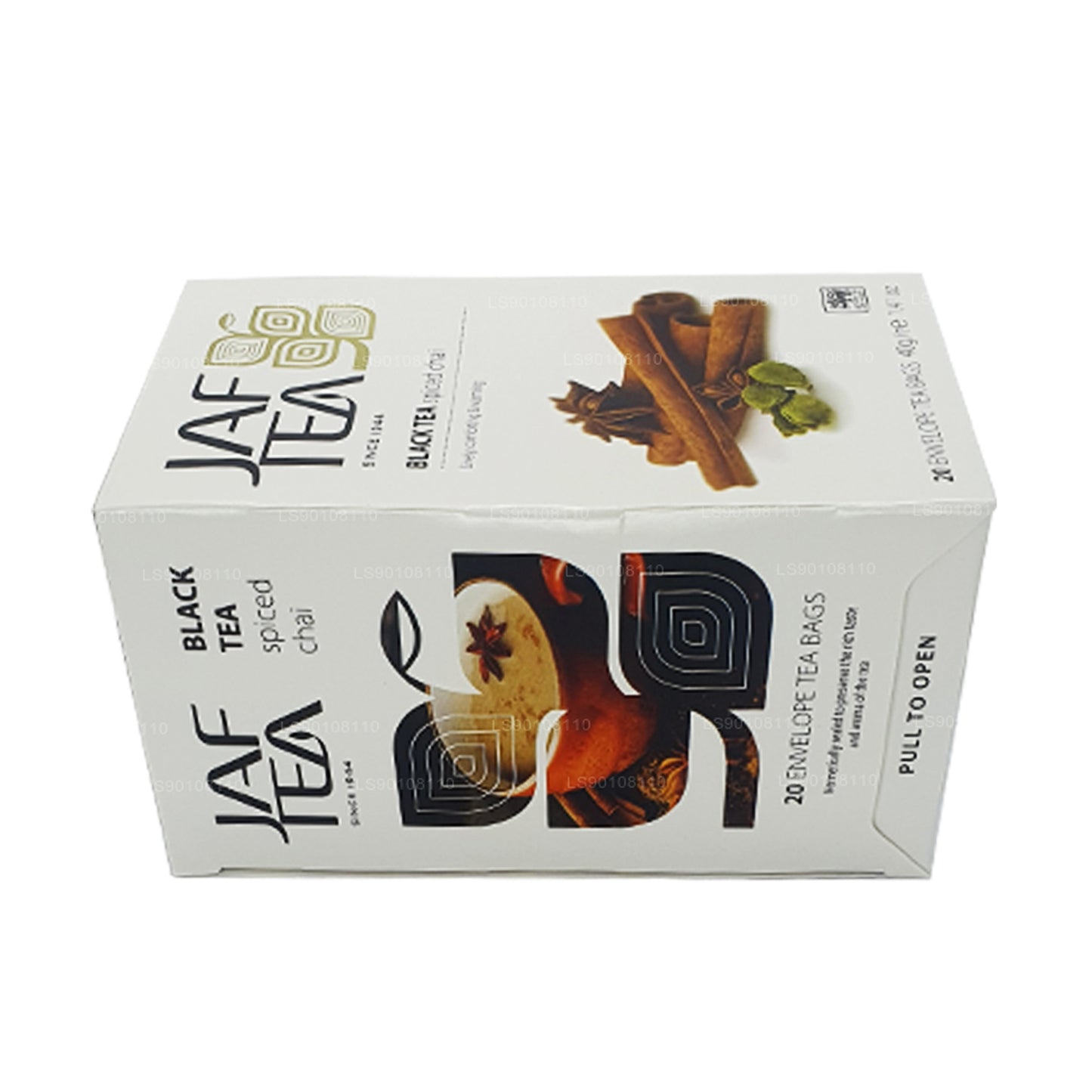 Jaf Tea Pure Spice Collection Black Tea Spiced Chai Foil Envelop Tea Bags (40g)