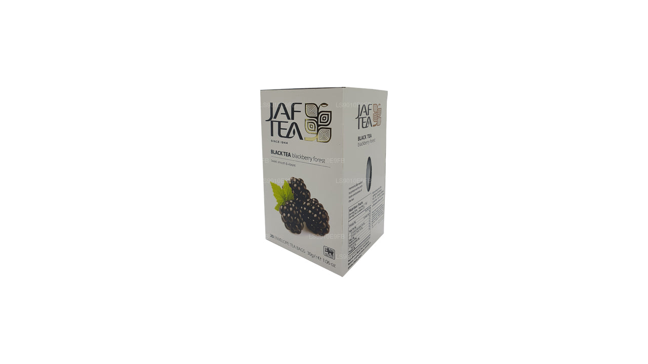 Jaf Tea Pure Fruits Collection Black Tea Blackberry Forest Foil Envelop Tea Bags (30g)