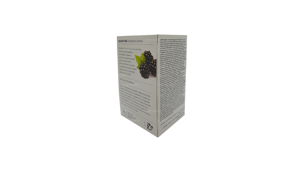 Jaf Tea Pure Fruits Collection Black Tea Blackberry Forest Foil Envelop Tea Bags (30g)