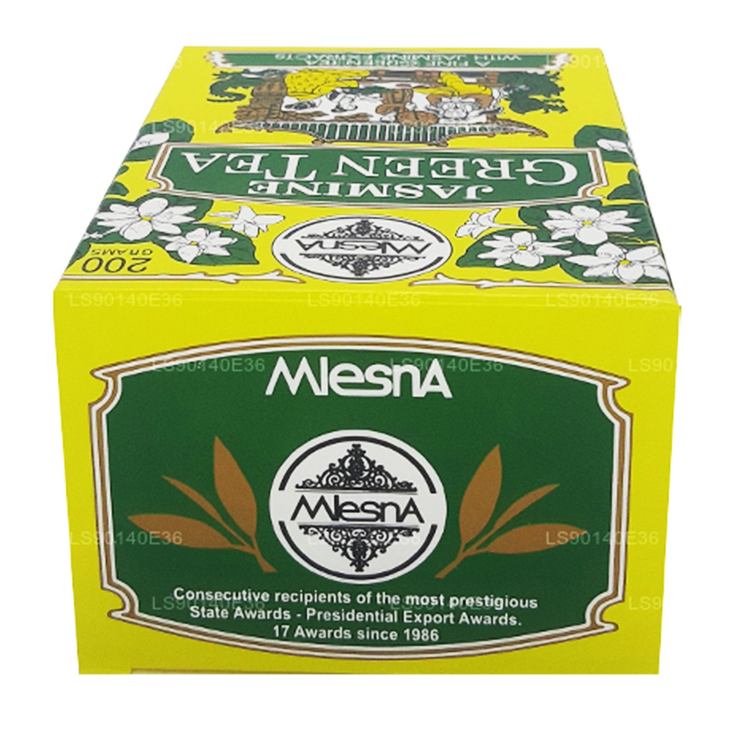 Mlesna Jasmine Flavored Loose Green Tea (200g)