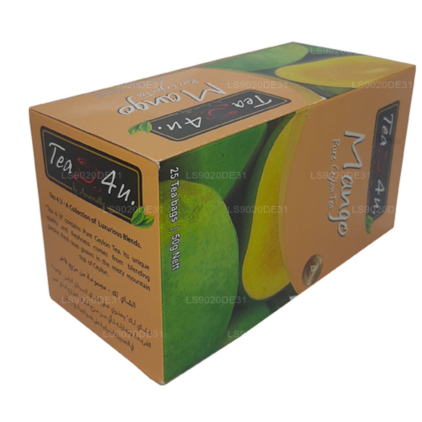 Tea4U Mango Tea (50g) 25 Tea Bags