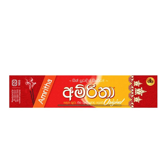 Amritha Incense Sticks 2 In 01 Red