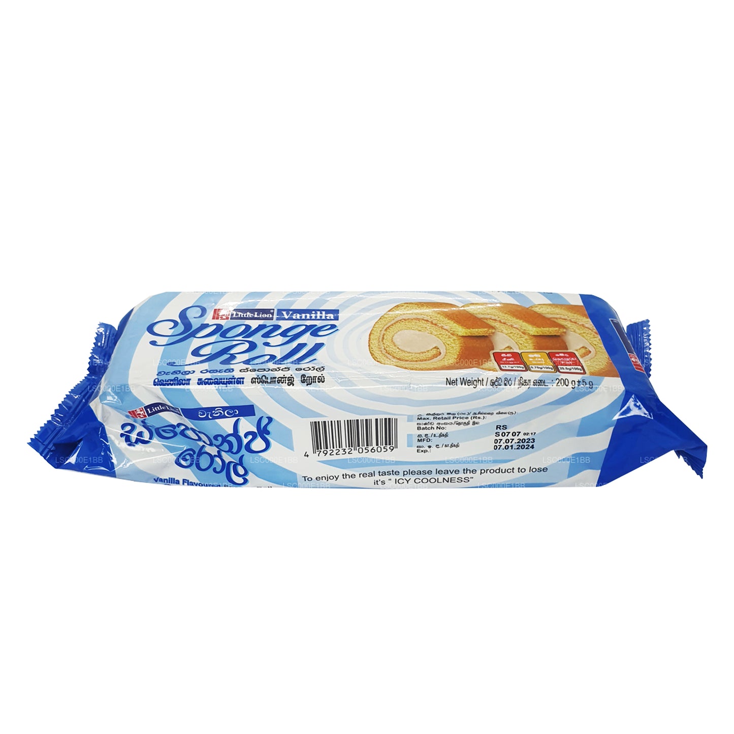 Little Lion Sponge Roll Vanilla (200g)