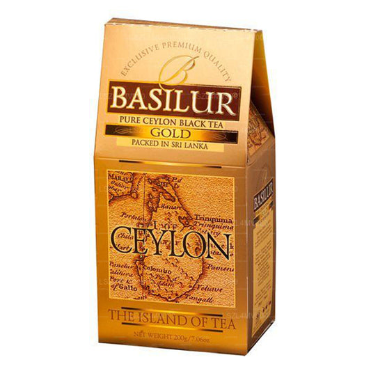 Basilur The Island of Tea Gold Loose Tea (200g)