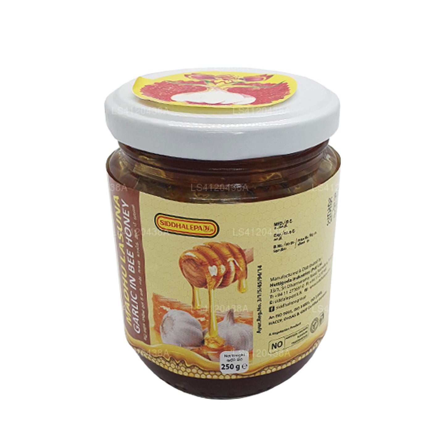 Siddhalepa Madhu Lasuna Garlic In Bee Honey (250g)