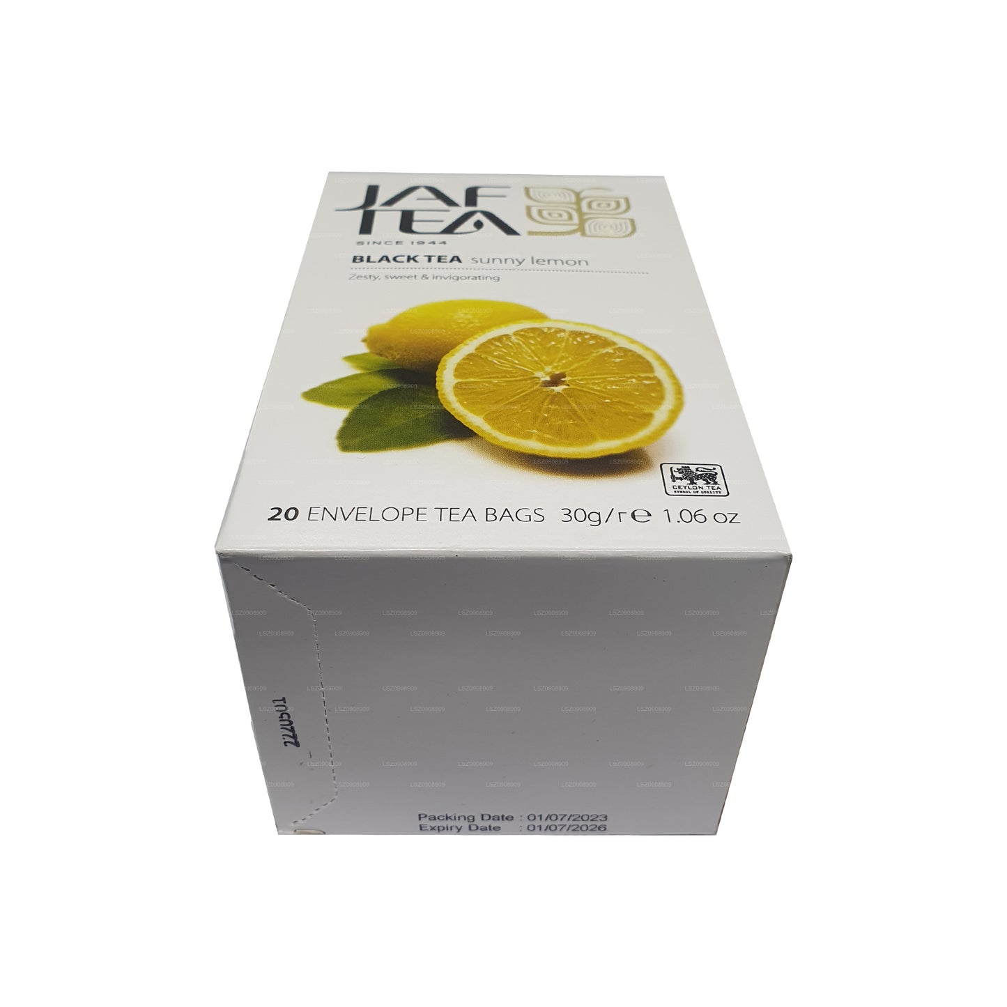 Jaf Tea Sunny Lemon Black Tea (30g) Foil Envelope Tea Bags