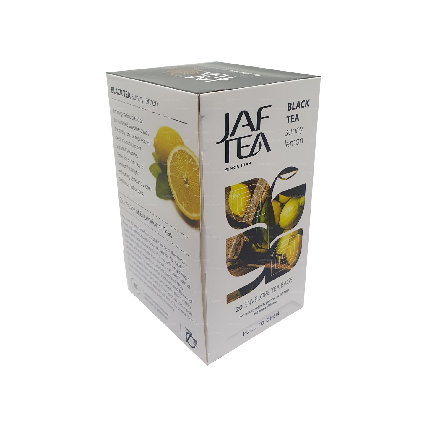 Jaf Tea Sunny Lemon Black Tea (30g) Foil Envelope Tea Bags