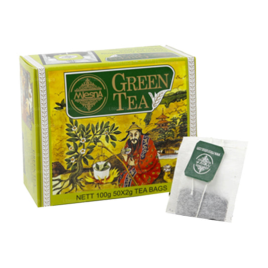 Mlesna green Tea (100g) 50 Tea Bags