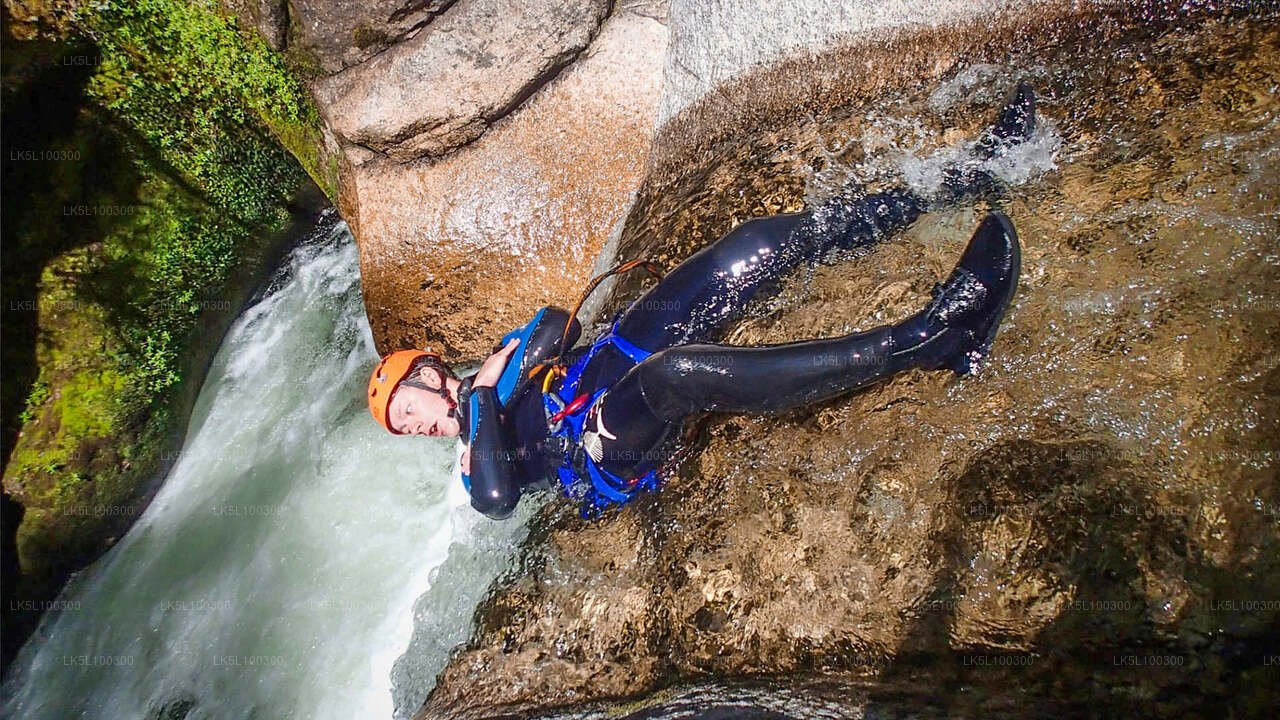 Advanced Canyoning from Kitulgala (7 Guests + Guide + Transport + Tickets)